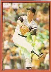 1982 Topps Baseball Stickers     214     Tommy John